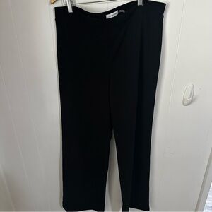 Calvin Klein Black Straight Leg Pants